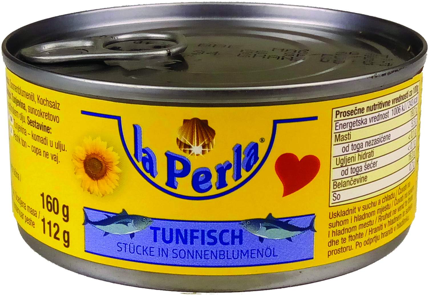 Tunj.komad u sunc.ulju La Perla 160g-slika