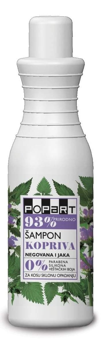 Šampon za kosu POPART kopriva 750ml-slika