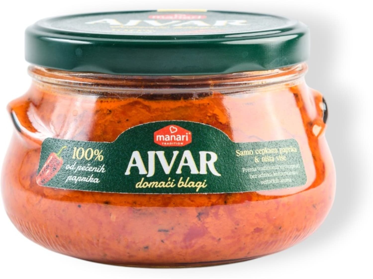AJVAR DOMAĆI BLAGI 550 GR MANARI-slika