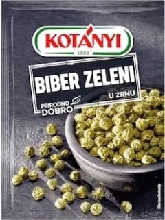 Biber zeleni celi kesica 12g-slika