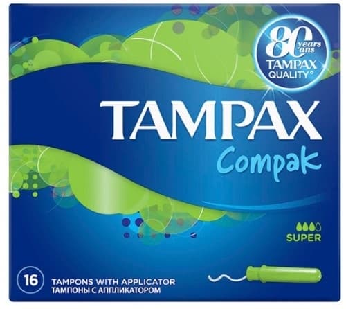 Tampon Super Tampax 16/1-slika