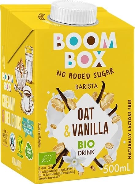 Ovseni napitak sa vanilom Boom Box 0.5l-slika