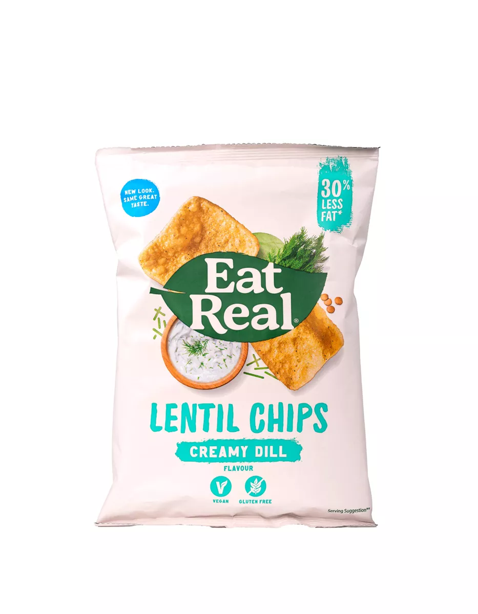 Čips od sočiva EAT REAL mirođija 40g-slika