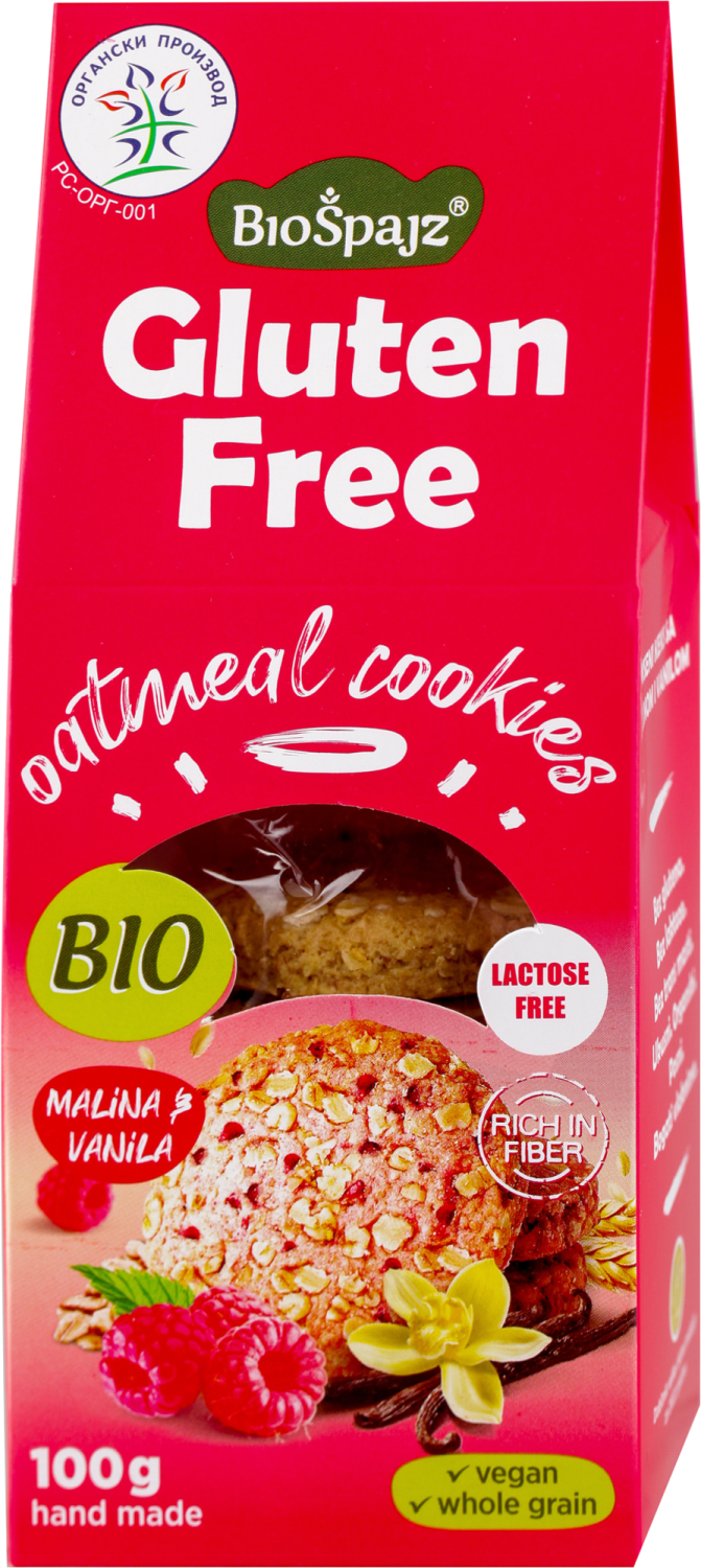 KEKS INT OVS BIO GF MAL&VAN 100G BŠ-slika