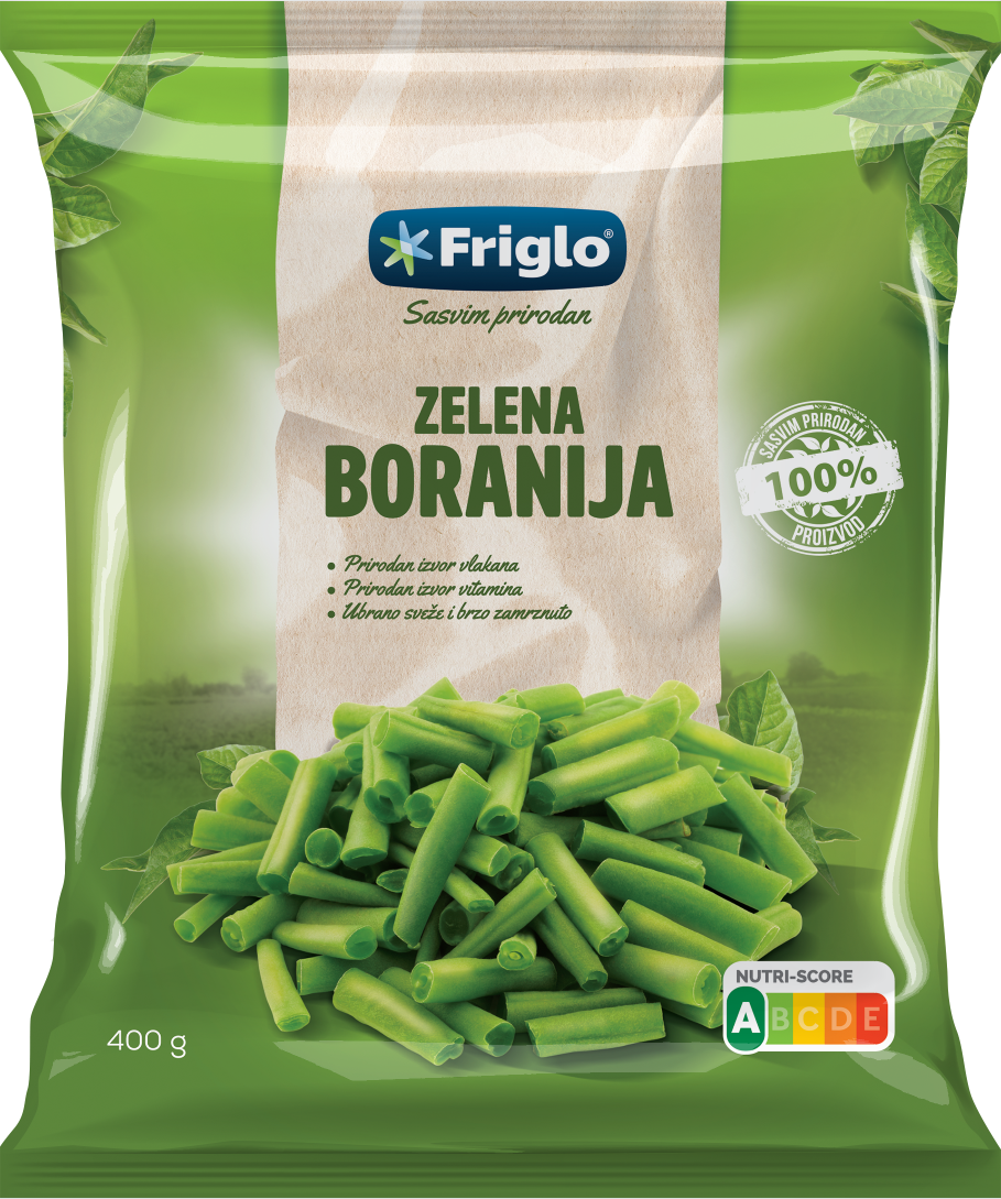 BORANIJA ZELENA SMRZ 400G FRIGLO-slika
