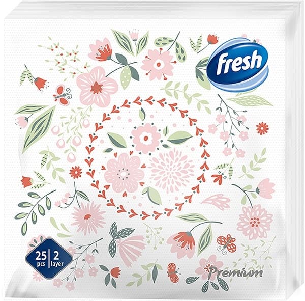 Salvete FRESH Cveće 2sloja 25kom-slika