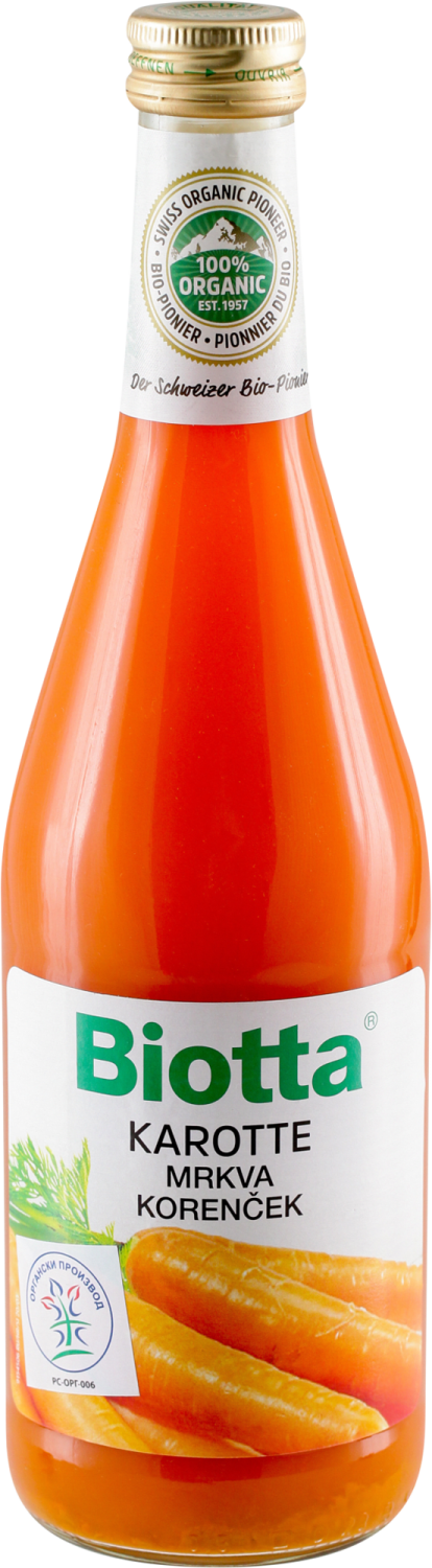 SOK ŠARGAREPA BIOLOŠKI 0,5L BIOTTA-slika