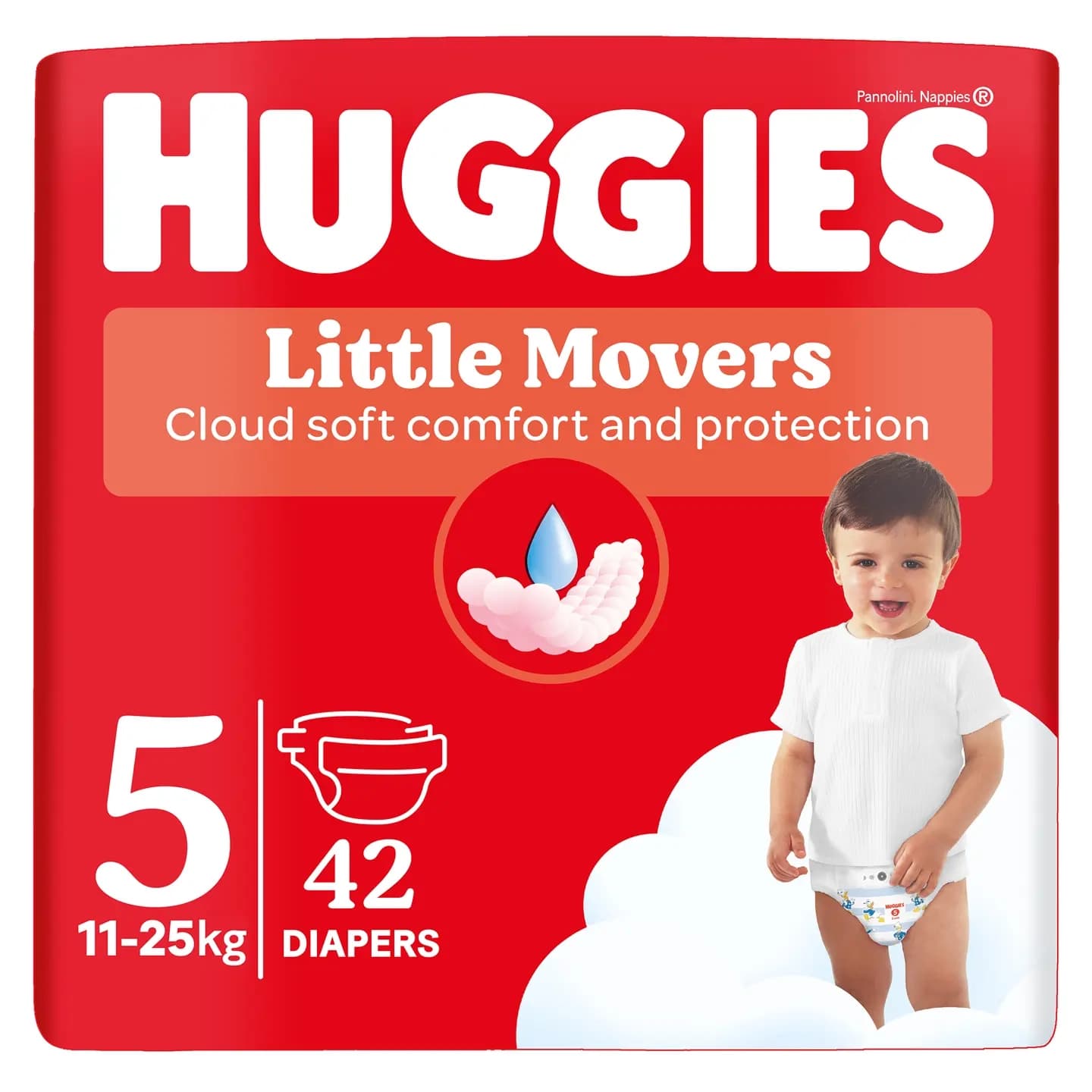 PELENE HUGGIES LITT MOVE 5 JUM 42/1-slika
