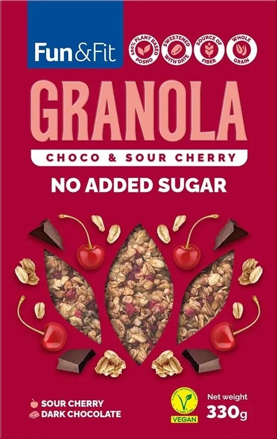 Granola coko visnja 330g-slika