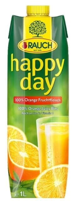 Sok pomorandza pulpa Happy day 1l-slika