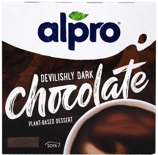 DESERT SOJA SA UKUSOM TAMNE ČOKOLADE 4X125GR ALPRO-slika