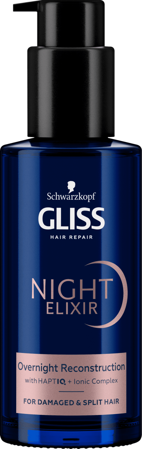 REGENERATOR ZA KOSU GLISS NIGHT ELIXIR 100ML SPLIT ENDS HENKEL-slika