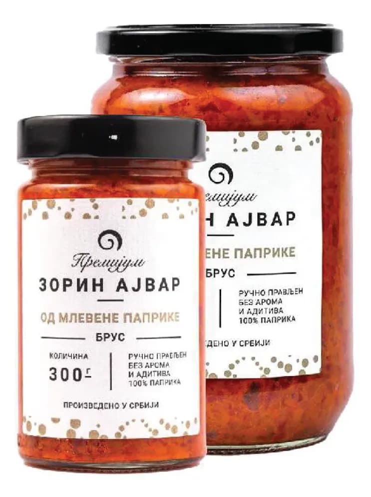 AJVAR OD MLEVENE PAPRIKE RUČNO PRAVLJEN 300GR ZORIN AJVAR-slika