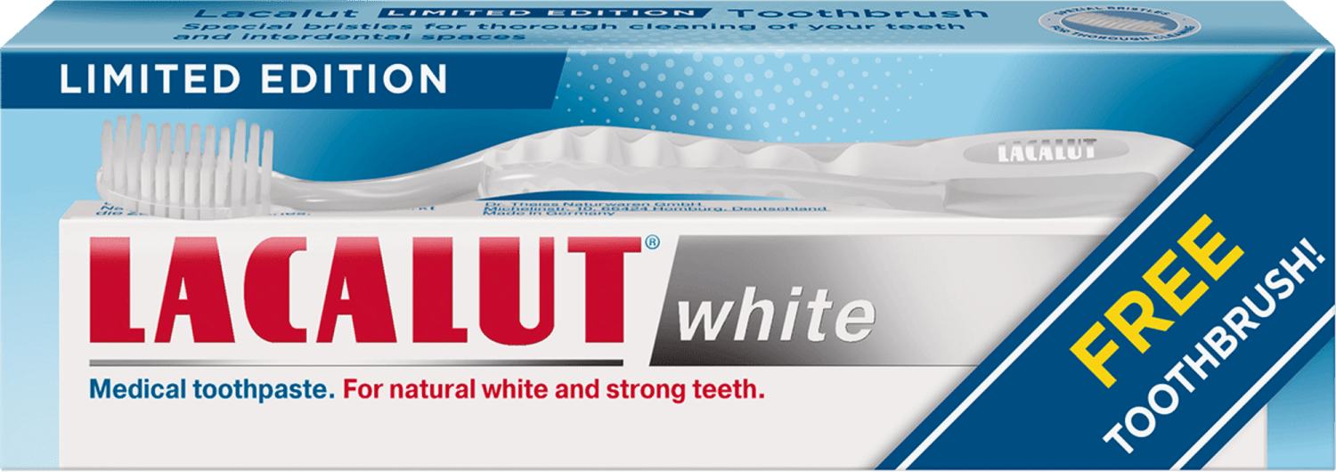 Pasta White Lacalut 75ml+Cet.white gr.-slika
