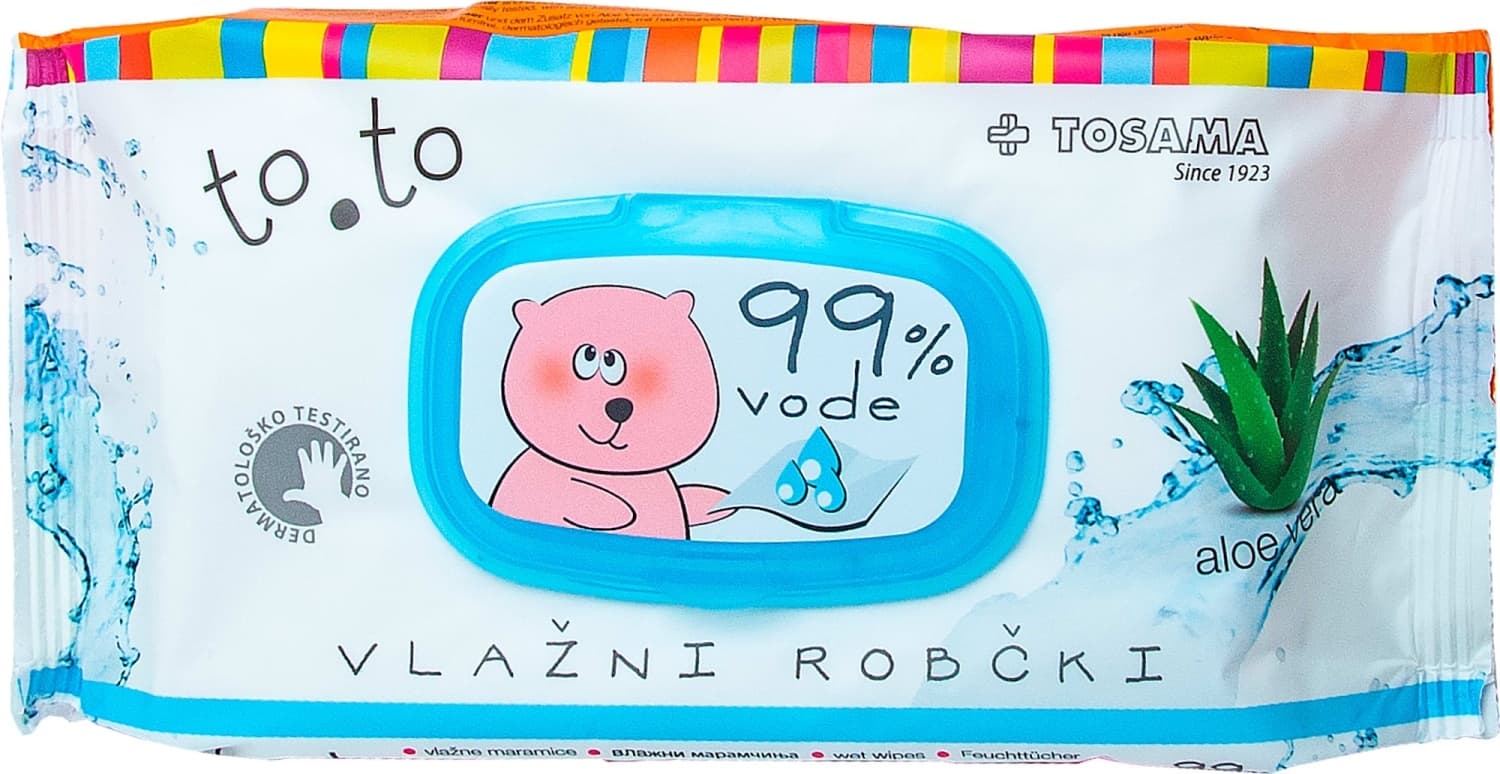 VLAŽNE MARAMICE 99% VODA A48 TO TO-slika