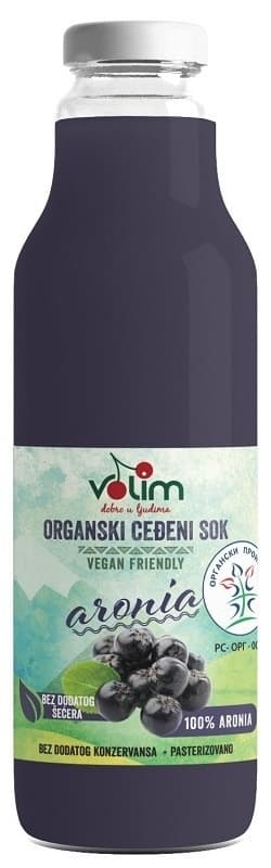 SOK ORG CEĐENI ARONIJA 750ML VOLIM-slika