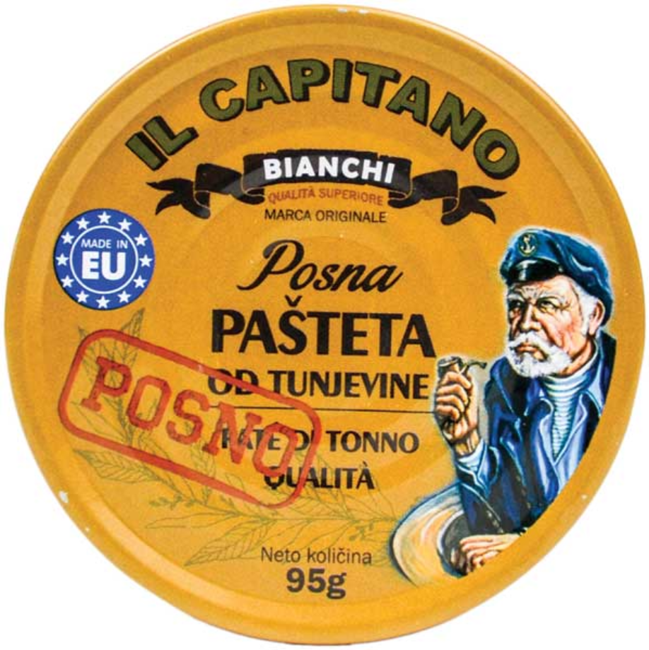 Tuna pašteta IL CAPITANO 95g-slika