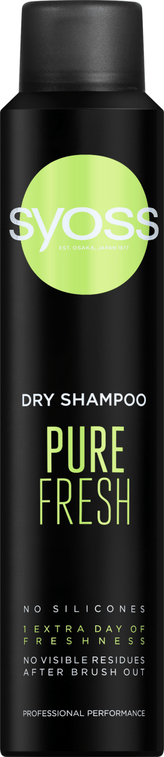 Šampon za suvo pranje kose SYOSS Pure fresh 200ml-slika