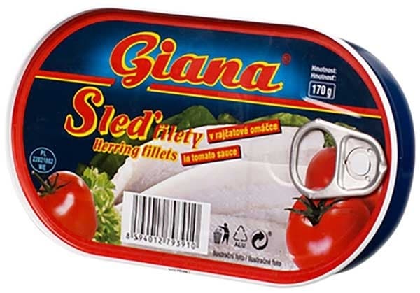GIANA Haringa u paradajz sosu 170g-slika