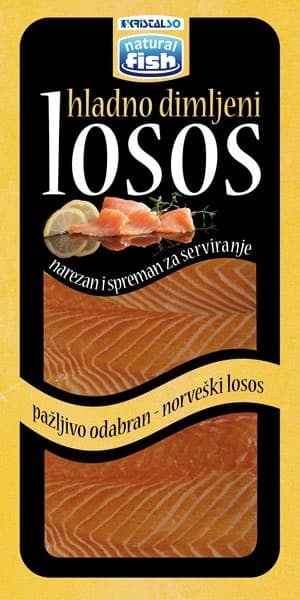 NATURAL FISH dimljeni losos slajs 200g-slika