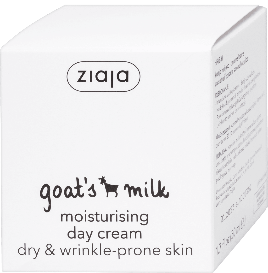 Krema za lice dn.kozje mleko Ziaja 50ml-slika