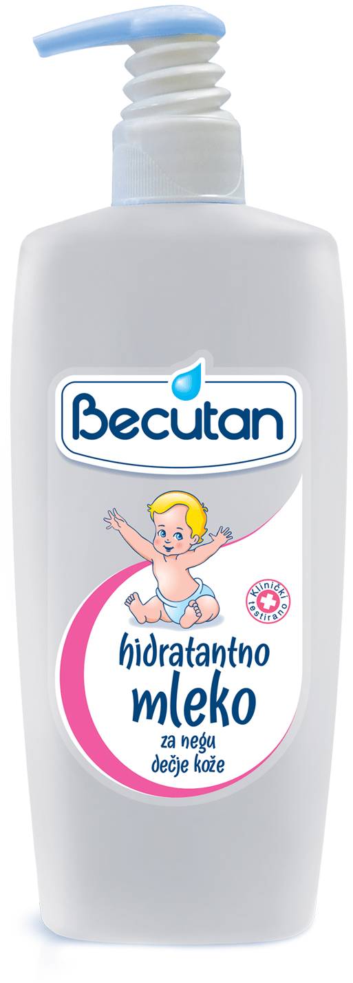 BECUTAN Baby mleko za telo 400ml-slika