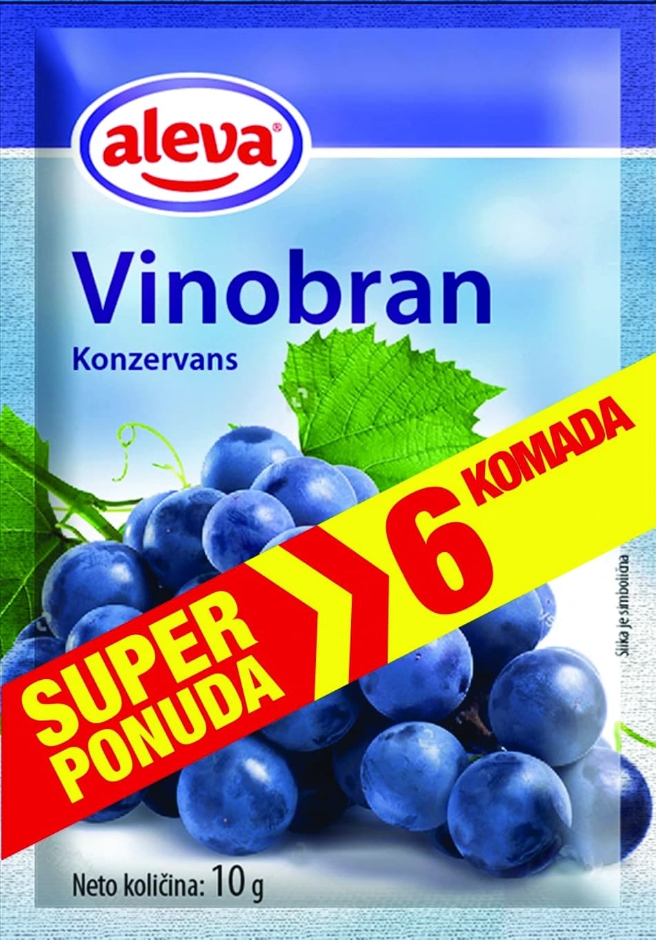 Vinobran ALEVA 6x10g-slika