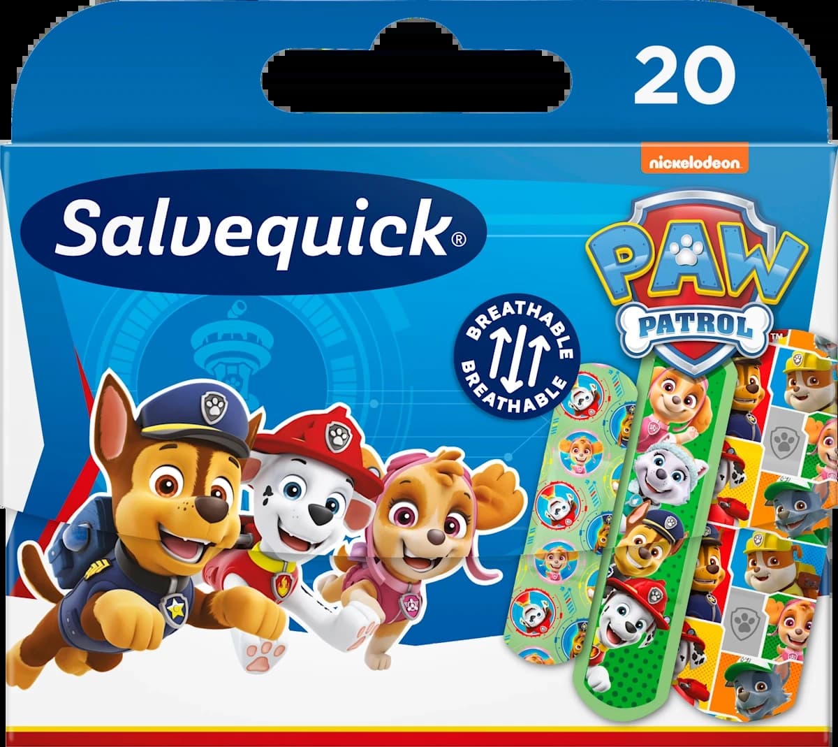 Flaster SALVEQUICK Paw Patrol 20kom-slika