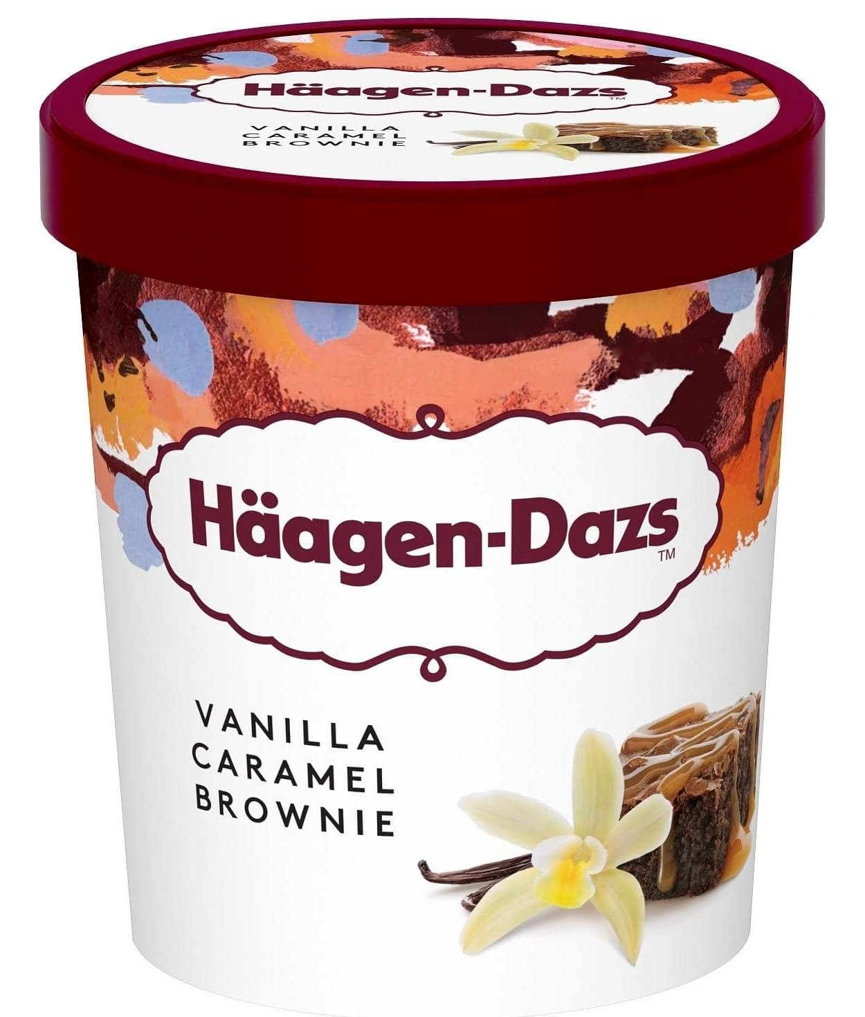 Sladoled Vanilla caramel brownie 386g-slika