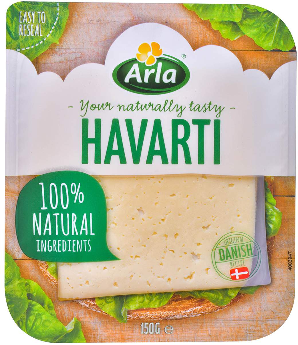 Sir Havarti slices Arla 150g-slika