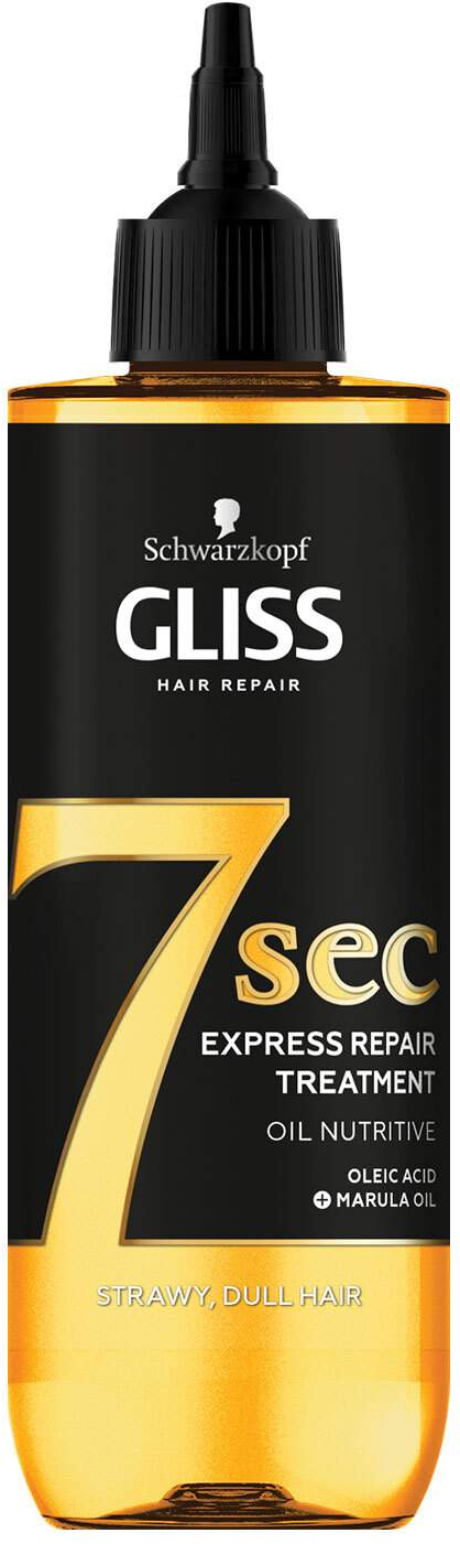 REGENERATOR TRETMAN GLISS 7 SECONDS OIL NUTRITIVE 200ML HENKEL-slika