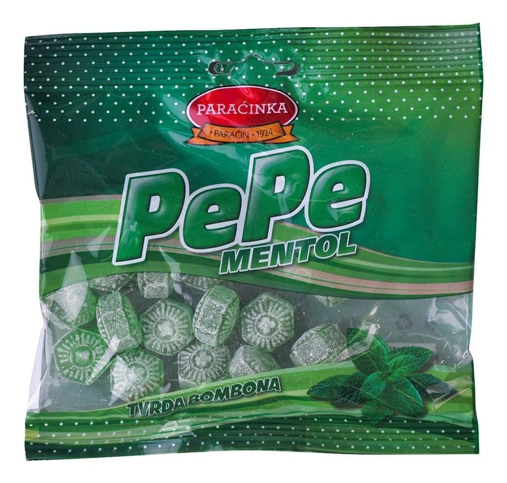 Bombone PARAĆINKA Pepe mentol 80g-slika