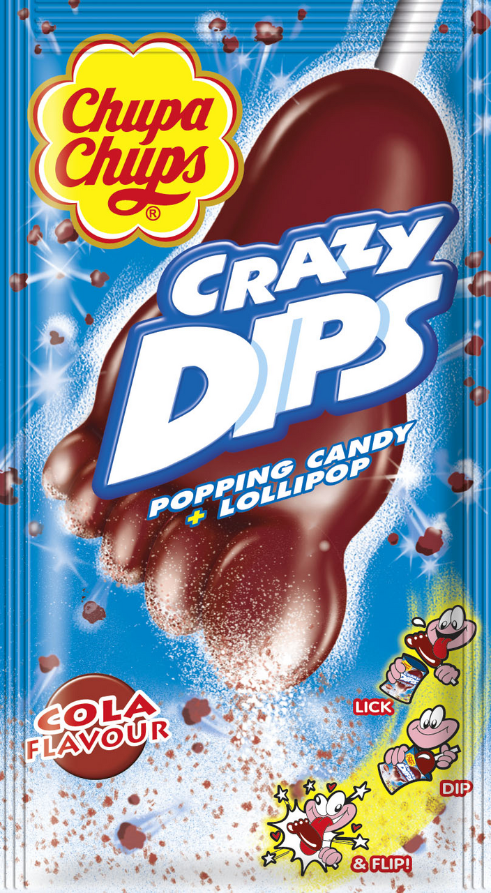 Lizalica CHUPA CHUPS Crazy dips cola 16g-slika