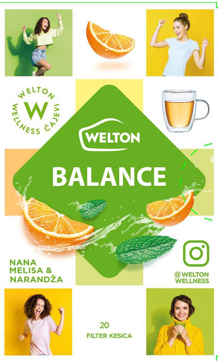 ČAJ WELTON BALANCE 24G-slika