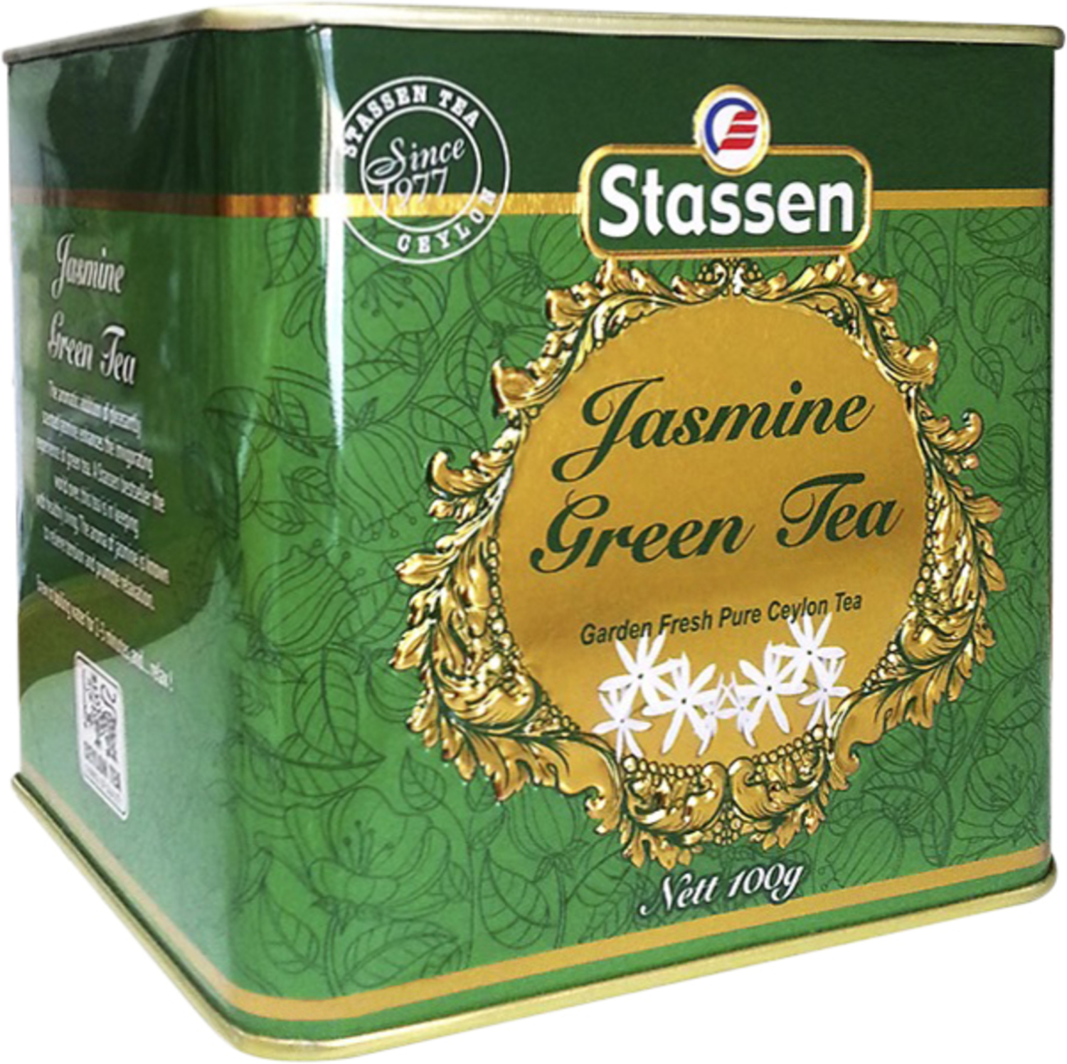 Caj cejlonski jasmin zeleni Stassen 100g-slika
