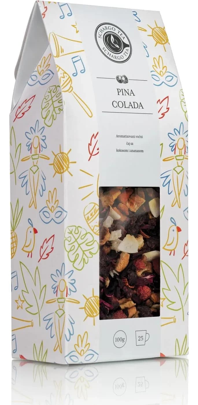 ČAJ PINA COLADA 100G SCHARGO TEA-slika
