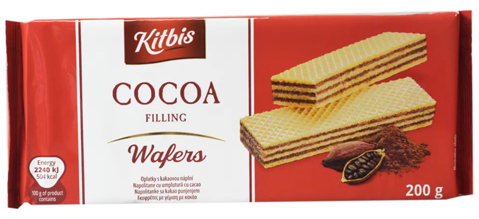 Napolitanke kakao Kitbis 200g-slika