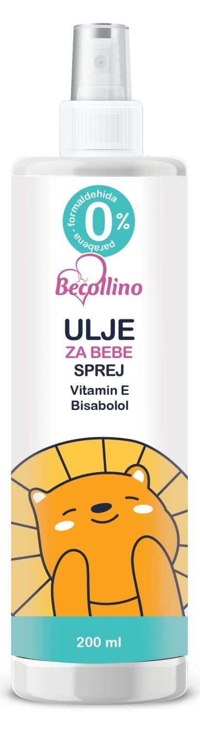 ULJE ZA BEBE U SPREJU BECOLLINO 200ML-slika