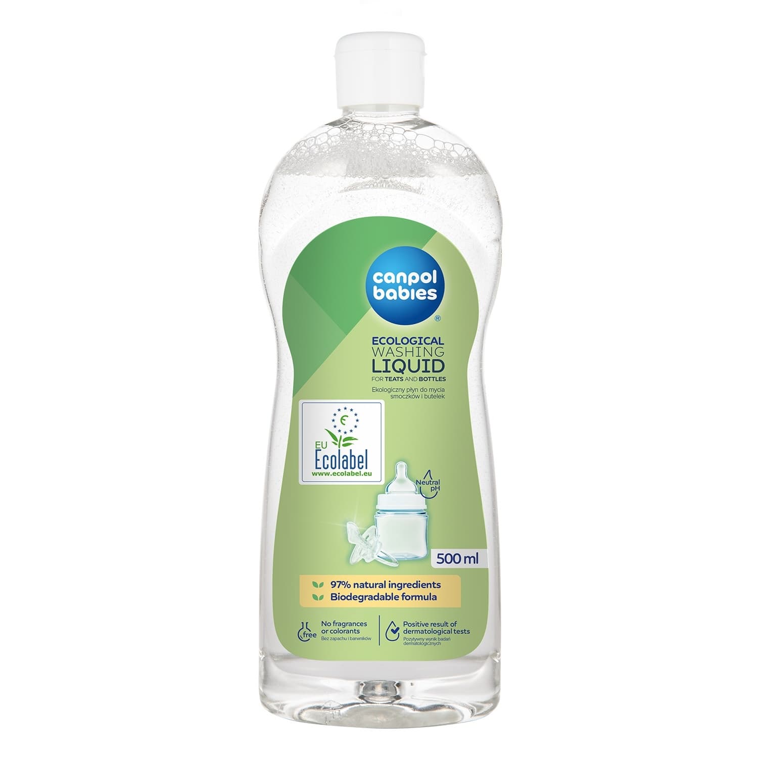 CANPOL BABIES deterdžent za flašice i cucle 500ml-slika