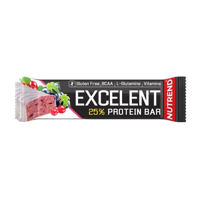 NUTREND excelent proteinski bar ribizla brusnica 85g-slika
