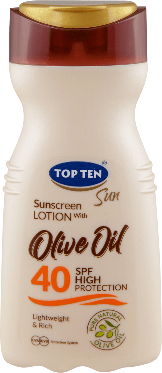 Losion za sunčanje TOP TEN olive oil SPF40 200ml-slika