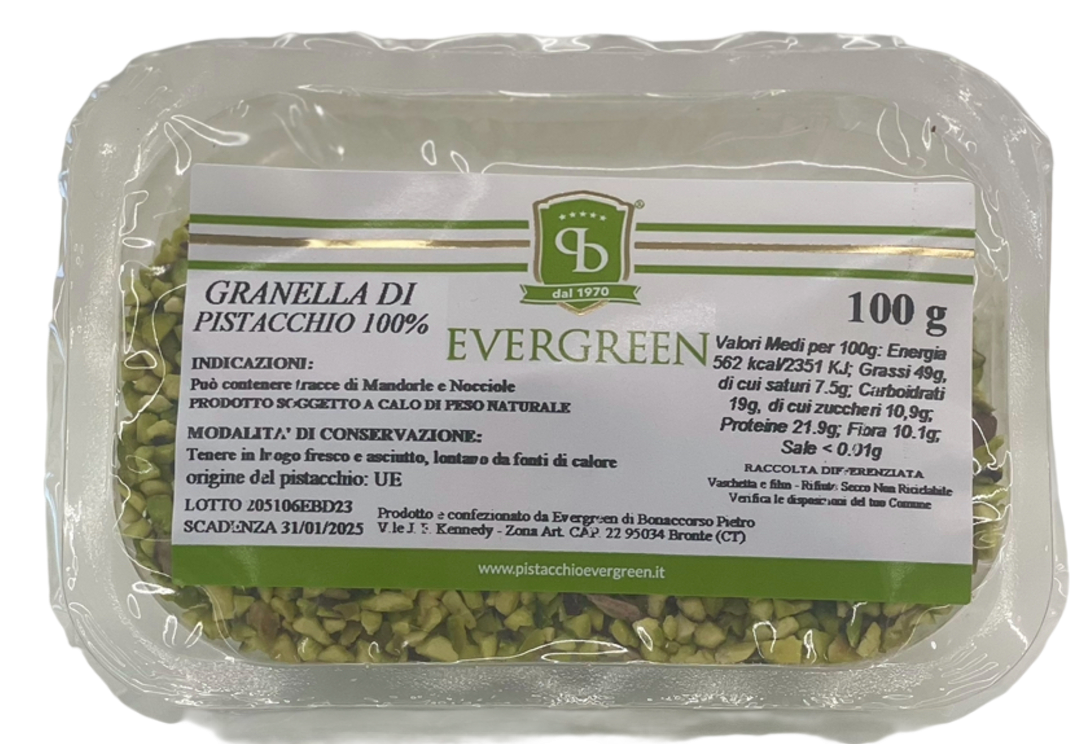Pistaći EVERGREEN seckani 100g-slika