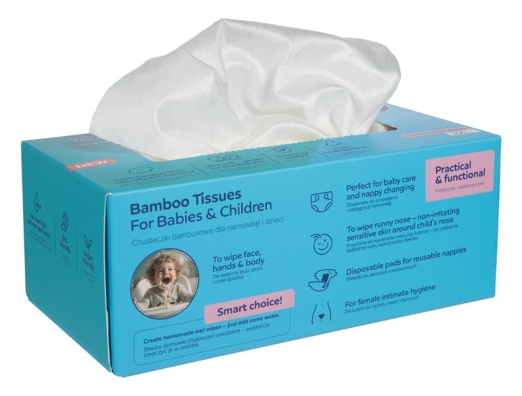 Maramice CANPOL BABIES Bamboo 100kom-slika