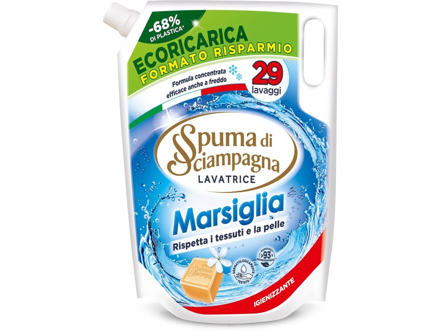 SPUMA DI SCIAMPAGNA Marsiglia tečni deterdžent (1,305l)-slika