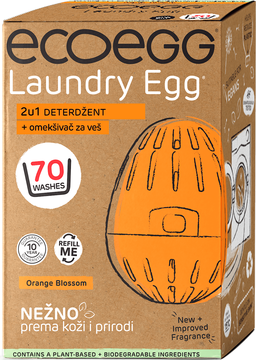 ECOEGG Orange 2u1 deterdžent i omekšivač 70 pranja 1kom-slika
