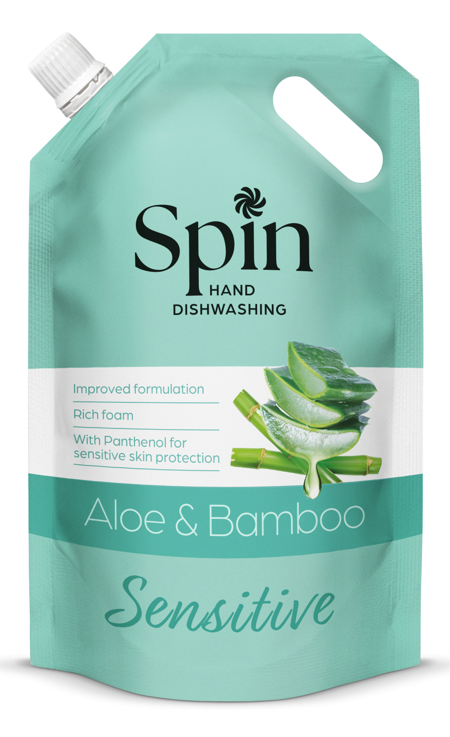 DET.ZA SUDJE SPIN DWL SENSITIVE ALOE & BAMBOO 1.2L-slika