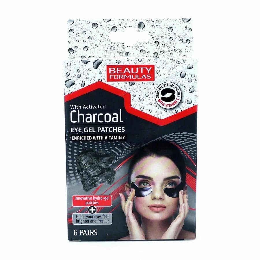 BEAUTY FORMULAS Charcoal jastučići za ispod očiju 6kom-slika