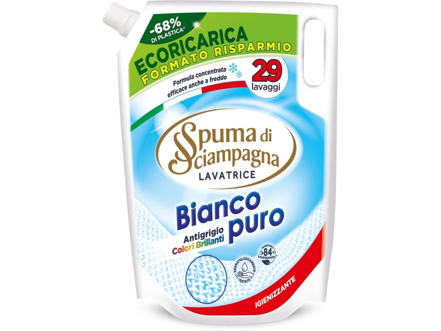 SPUMA DI SCIAMPAGNA Biancopuro tečni deterdžent (1,305l)-slika