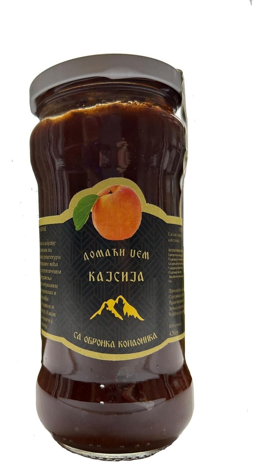 Džem ZLATNI ŠPAJZ kajsija 400g-slika