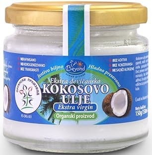 ULJE KOKOSOVO ORGANSKO EXTRA VIRGIN BEYOND 150G-slika